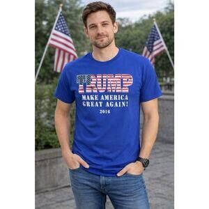 Donald TRUMP FOR PRESIDENT MAKE AMERICA GREAT AGAIN TEE SHIRT Size XL